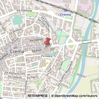 Mappa Via Giuseppe Mazzini, 92, 26013 Crema, Cremona (Lombardia)
