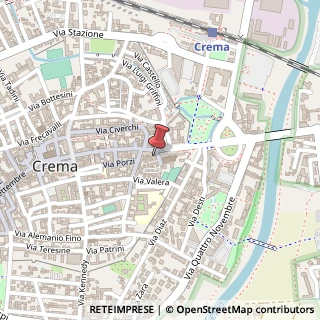 Mappa Piazza Garibaldi, 73, 26013 Crema, Cremona (Lombardia)