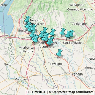 Mappa Via Giosuè Carducci, 37059 Campagnola VR, Italia (10.9645)