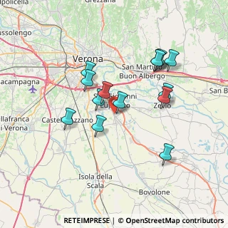 Mappa Via Giosuè Carducci, 37059 Campagnola VR, Italia (6.55429)
