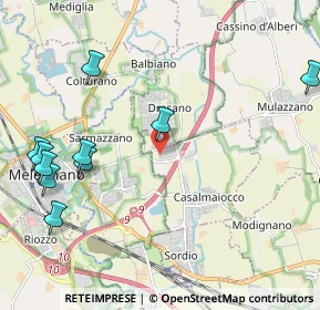 Mappa Via Napoli, 26831 Casalmaiocco LO, Italia (2.80182)