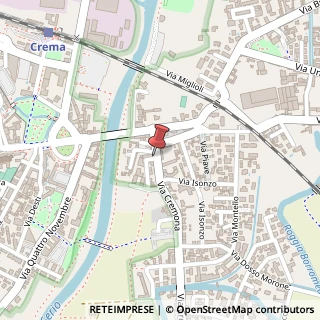 Mappa Via Cremona, 30, 26013 Crema, Cremona (Lombardia)