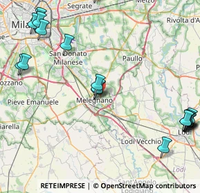 Mappa Via Cerca per Colturano, 20077 Melegnano MI, Italia (11.7525)
