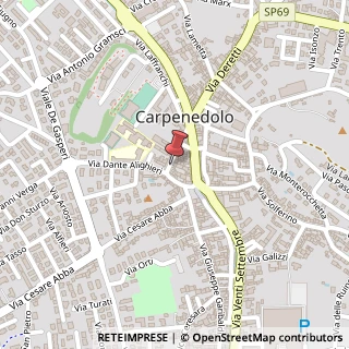 Mappa Via Edmondo de Amicis, 12, 25013 Carpenedolo, Brescia (Lombardia)