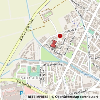 Mappa Via Enrico Maria Barelli, 17/A, 26013 Casalmorano, Cremona (Lombardia)