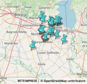 Mappa Via Giuseppe Mazzini, 25013 Carpenedolo BS, Italia (9.4015)