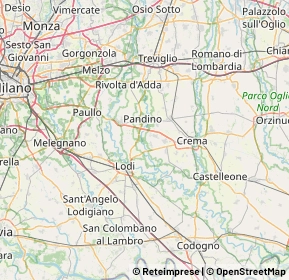 Mappa 26010 Dovera CR, Italia (17.05667)