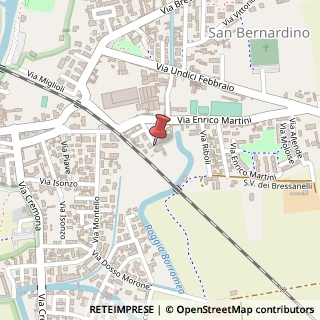 Mappa Via Enrico Martini, 24/B, 26013 Crema, Cremona (Lombardia)