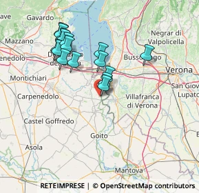 Mappa Strada Tarsi, 46040 Monzambano MN, Italia (13.36125)