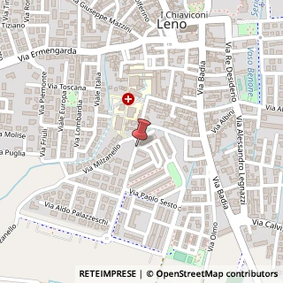 Mappa Via Papa Paolo VI, 6, 25024 Leno BS, Italia, 25024 Leno, Brescia (Lombardia)