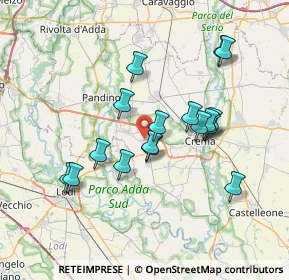 Mappa Via Guglielmo Marconi, 26010 Bagnolo Cremasco CR, Italia (6.51471)