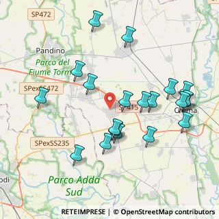 Mappa Via Guglielmo Marconi, 26010 Bagnolo Cremasco CR, Italia (4.1405)