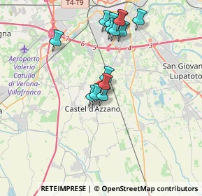 Mappa Via Soave, 37060 Castel d'Azzano VR, Italia (3.43714)