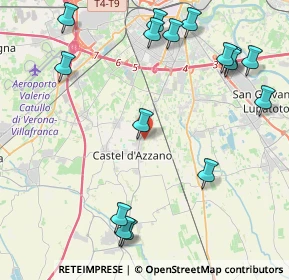 Mappa Via Soave, 37060 Castel d'Azzano VR, Italia (5.27)