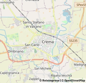 Mappa 26013 Crema CR, Italia (2.953)