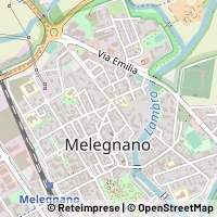 지도 Melegnano