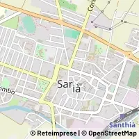 Kaart Santhià