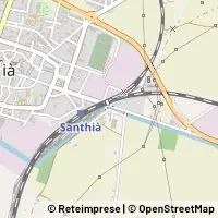 Mapa Santhià