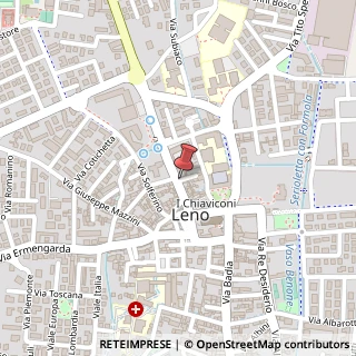 Mappa Via Giuseppe Garibaldi, 22, 25024 Leno, Brescia (Lombardia)