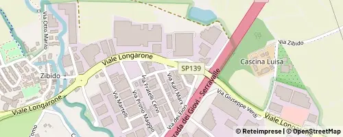 Mappa Zibido San Giacomo