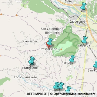 Mappa 10080 Prascorsano TO, Italia (3.20091)