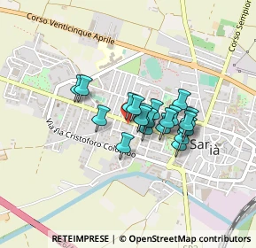 Mappa Corso Beato Ignazio, 13048 Santhià VC, Italia (0.2775)