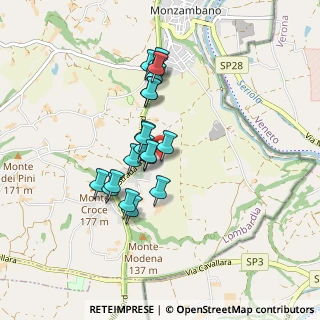 Mappa Via Alberto Pariani, 46040 Monzambano MN, Italia (0.69)