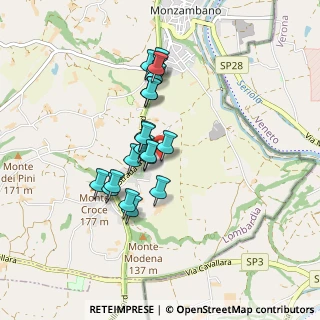 Mappa Via Alberto Pariani, 46040 Monzambano MN, Italia (0.6945)
