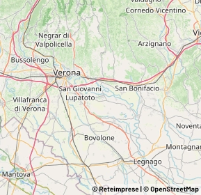 Mappa 37059 Zevio VR, Italia (13.497)