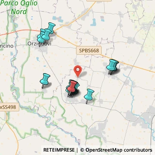 Mappa Via Luigi Cadorna, 25022 Borgo San Giacomo BS, Italia (3.402)
