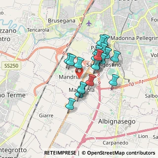 Mappa Vía Este, 35142 Padova PD, Italia (1.2765)