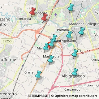 Mappa Vía Este, 35142 Padova PD, Italia (2.04167)