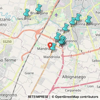 Mappa Vía Este, 35142 Padova PD, Italia (2.00636)