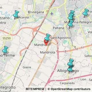 Mappa Vía Este, 35142 Padova PD, Italia (3.10727)