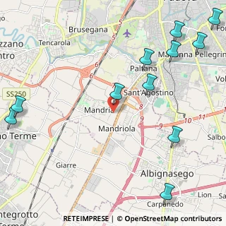 Mappa Vía Este, 35142 Padova PD, Italia (3.01)