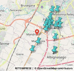 Mappa Vía Este, 35142 Padova PD, Italia (1.90176)