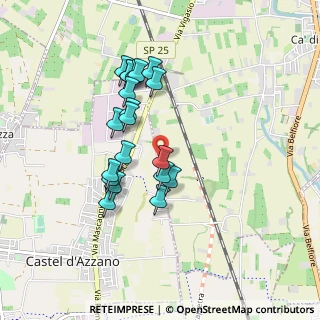 Mappa Via Caravaggio, 37060 Castel D'azzano VR, Italia (0.796)
