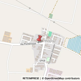 Mappa Via Ponterosso, 14, 25012 Calvisano, Brescia (Lombardia)