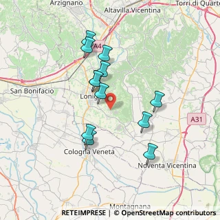 Mappa Via Paolo Borsellino, 36045 Alonte VI, Italia (6.47083)