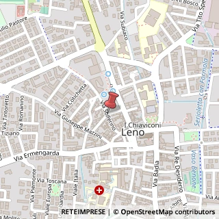 Mappa Via damonte 3, 25024 Leno, Brescia (Lombardia)