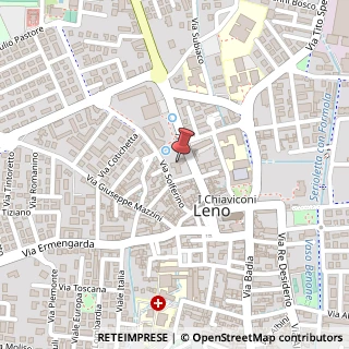 Mappa Via Giuseppe Garibaldi, 25, 25024 Leno, Brescia (Lombardia)