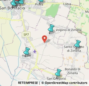 Mappa Via Crocette di Sopra, 37040 Arcole VR, Italia (3.36091)