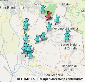 Mappa Via Crocette di Sopra, 37040 Arcole VR, Italia (1.7815)