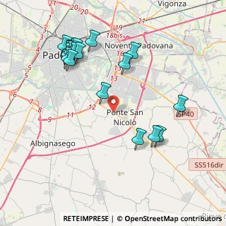 Mappa Via G. Marconi, 35020 Padova PD, Italia (4.5185)