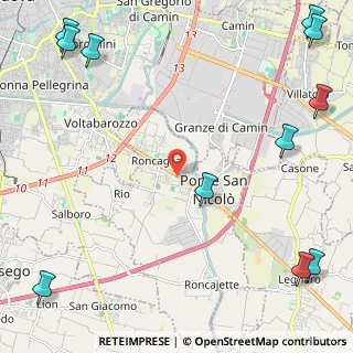 Mappa Via G. Marconi, 35020 Padova PD, Italia (3.67182)