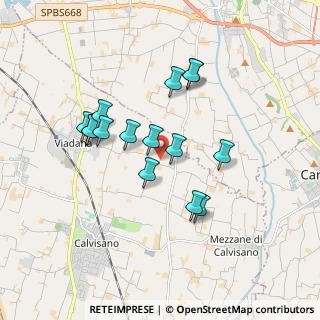Mappa Via Rovata, 25012 Calvisano BS, Italia (1.56)