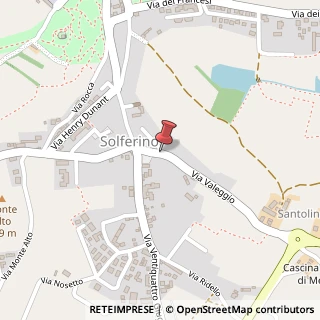 Mappa Via Valeggio,  2, 46040 Solferino, Mantova (Lombardia)
