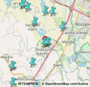 Mappa Via Giacomo Matteotti, 20058 Zibido San Giacomo MI, Italia (2.68)