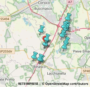 Mappa Via Giacomo Matteotti, 20058 Zibido San Giacomo MI, Italia (3.02313)