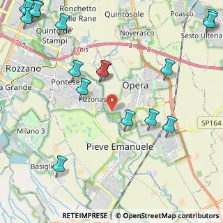 Mappa Via Adige, 20090 Opera MI, Italia (3.1)